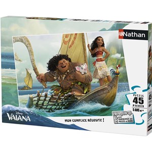 Nathan (86536) - "Vaiana" - 45 brikker puslespil