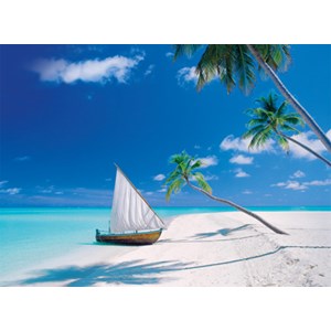 Clementoni (39256) - "Maldive Islands" - 1000 brikker puslespil