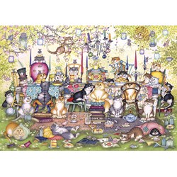 Gibsons (G2717) - Linda Jane Smith: "Mad Catter's Tea Party" - 250 brikker puslespil