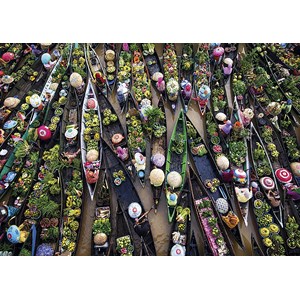 Gibsons (G3601) - "Floating Market" - 500 brikker puslespil