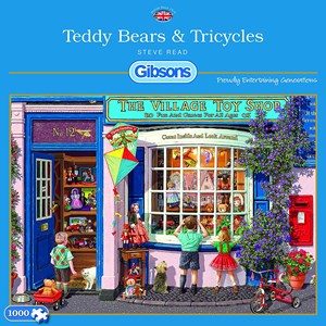 Gibsons (G6225) - "Teddy Bears & Tricycles" - 1000 brikker puslespil