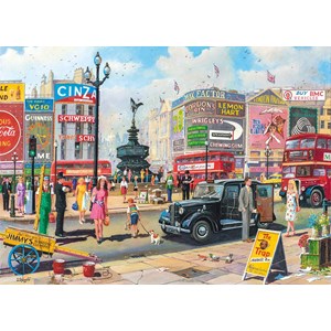Gibsons (G6256) - Derek Roberts: "Piccadilly" - 1000 brikker puslespil