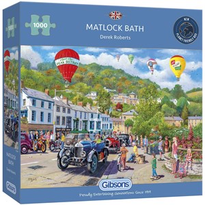 Gibsons (G6280) - Derek Roberts: "Matlock Bath" - 1000 brikker puslespil