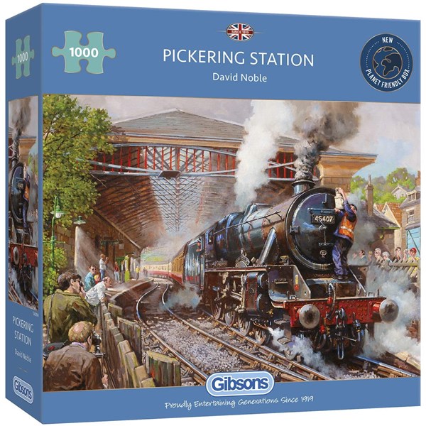 Gibsons (G6284) - David Noble: "Pickering Station" - 1000 brikker puslespil