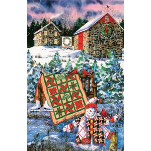 SunsOut (14634) - Diane Phalen: "A Christmas Cheer Quilt" - 1000 brikker puslespil