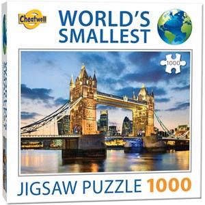 Cheatwell Games (13954) - "World's Smallest" - 1000 brikker puslespil