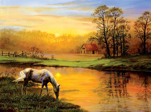 SunsOut (26291) - "Pastoral Moment" - 1000 brikker puslespil