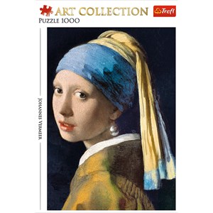 Trefl (10522) - Johannes Vermeer: "Girl with a pearl earring" - 1000 brikker puslespil
