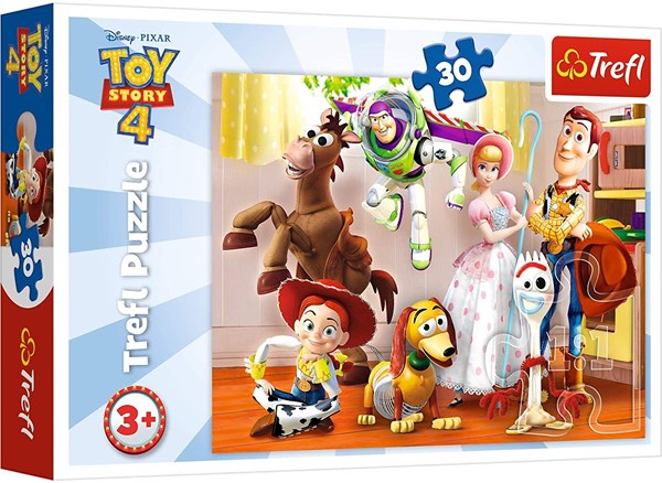Trefl (18243) - "Toy Story" - 30 brikker puslespil