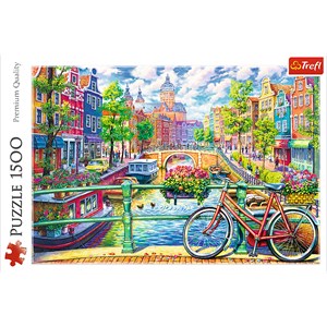 Trefl (26149) - "Amsterdam" - 1500 brikker puslespil