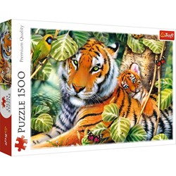 Trefl (26159) - "Two Tigers" - 1500 brikker puslespil