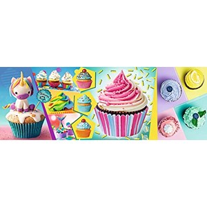 Trefl (29045) - "Colourful Cupcake" - 1000 brikker puslespil