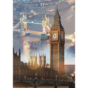 Trefl (103953) - "London at Dawn" - 1000 brikker puslespil