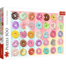 Trefl (37334) - "Sweet Donuts" - 500 brikker puslespil