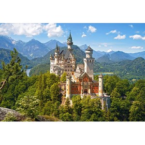 Castorland (B-53544) - "Neuschwanstein Castle, Germany" - 500 brikker puslespil