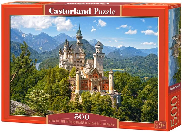 Castorland (B-53544) - "Neuschwanstein Castle, Germany" - 500 brikker puslespil