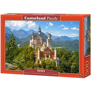 Castorland (B-53544) - "Neuschwanstein Castle, Germany" - 500 brikker puslespil