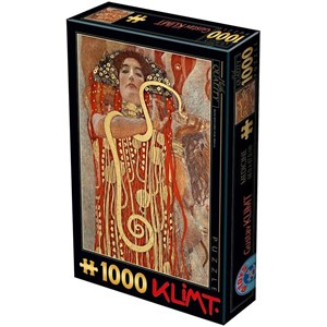 D-Toys (66923) - Gustav Klimt: "Hygieia" - 1000 brikker puslespil