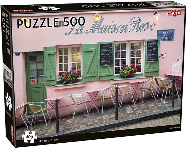 Tactic (55259) - "Parisian Café" - 500 brikker puslespil