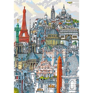 Educa (18471) - Carlo Stanga: "Paris" - 200 brikker puslespil