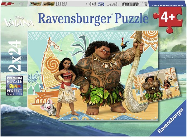 Ravensburger (09156) - "Disney Vaiana" - 24 brikker puslespil