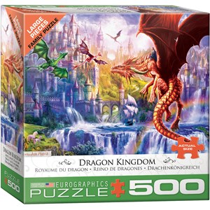 Eurographics (6500-5362) - "Dragon Kingdom" - 500 brikker puslespil