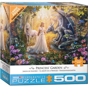 Eurographics (6500-5458) - "Princess' Garden" - 500 brikker puslespil
