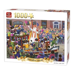 King International (05744) - "Sinterklaas intocht" - 1000 brikker puslespil