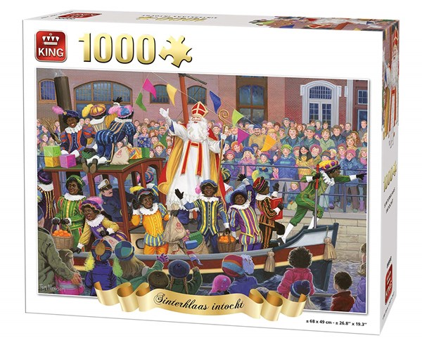 King International (05744) - "Sinterklaas intocht" - 1000 brikker puslespil