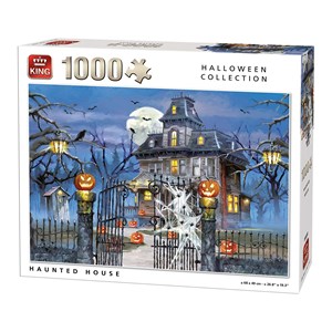 King International (05723) - "Halloween Haunted House" - 1000 brikker puslespil