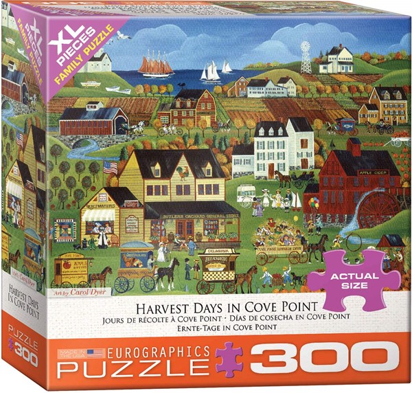 Eurographics (8300-5389) - Carol Dyer: "Harvest Days" - 300 brikker puslespil