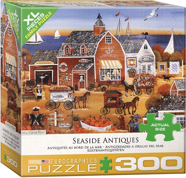 Eurographics (8300-5390) - Carol Dyer: "Seaside Antiques" - 300 brikker puslespil
