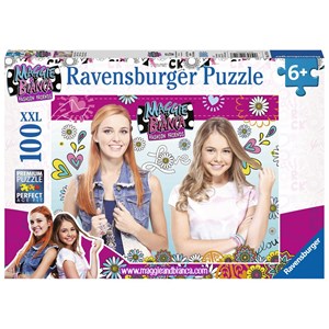 Ravensburger (10714) - "Maggie & Bianca" - 100 brikker puslespil