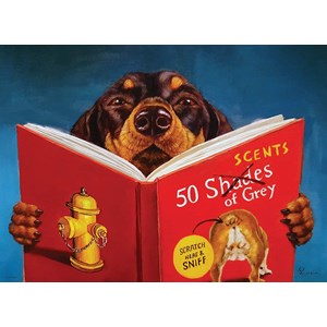 Eurographics (8500-5451) - Lucia Heffernan: "50 Scents of Grey" - 500 brikker puslespil