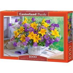 Castorland (C-104642) - "Flowers & Garden" - 1000 brikker puslespil