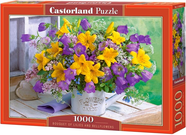 Castorland (C-104642) - "Flowers & Garden" - 1000 brikker puslespil