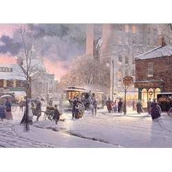 Cobble Hill (80208) - Douglas Laird: "Winter Flurry" - 1000 brikker puslespil
