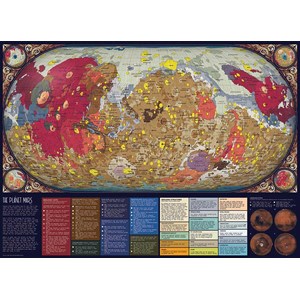Cobble Hill (80287) - Eleanor Lutz: "The Planet Mars" - 1000 brikker puslespil