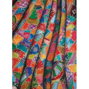 Cobble Hill (80245) - Helen Klebesadel: "Crazy Quilt" - 1000 brikker puslespil