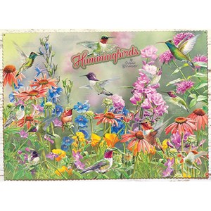 Cobble Hill (80270) - Susan Bourdet: "Hummingbirds" - 1000 brikker puslespil