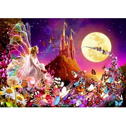 Bluebird Puzzle (70177) - Bente Schlick: "Fairy Dreams" - 500 brikker puslespil