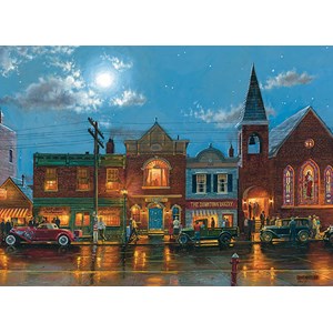 Cobble Hill (80193) - Dave Barnhouse: "Evening Service" - 1000 brikker puslespil