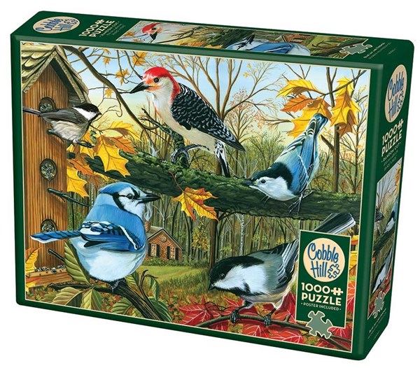 Cobble Hill (80053) - "Blue Jay And Friends" - 1000 brikker puslespil