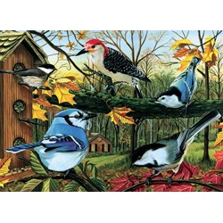 Cobble Hill (80053) - "Blue Jay And Friends" - 1000 brikker puslespil