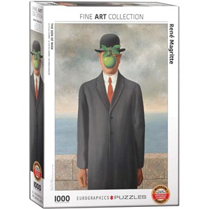 Eurographics (6000-5478) - Rene Magritte: "Menneskesønnen" - 1000 brikker puslespil