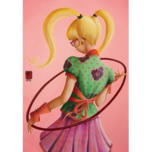 Grafika (01365) - Misstigri: "Cerceau" - 3900 brikker puslespil