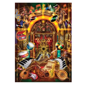 PuzzelMan (869) - Ciro Marchetti: "Juke Box" - 1000 brikker puslespil