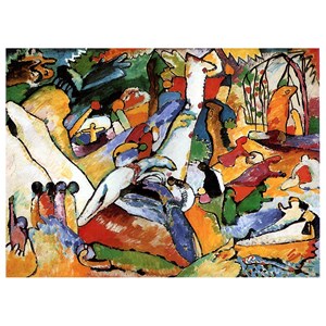 D-Toys (72849) - Vassily Kandinsky: "Composition II" - 1000 brikker puslespil
