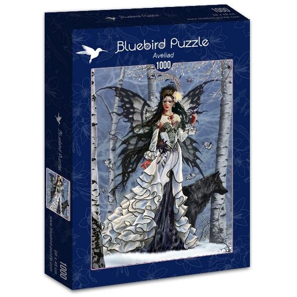 Bluebird Puzzle (70277) - Nene Thomas: "Aveliad" - 1000 brikker puslespil