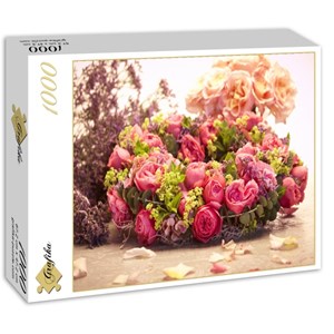 Grafika (01636) - "Vintage Bouquet" - 1000 brikker puslespil